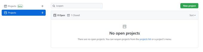 project list